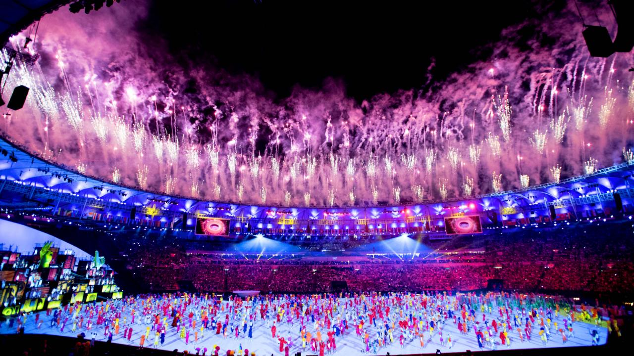 Openingsceremonie Olympische Spelen 2016 (1)