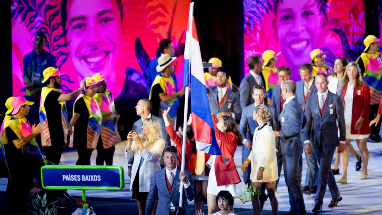 Openingsceremonie Olympische Spelen 2016 (5)