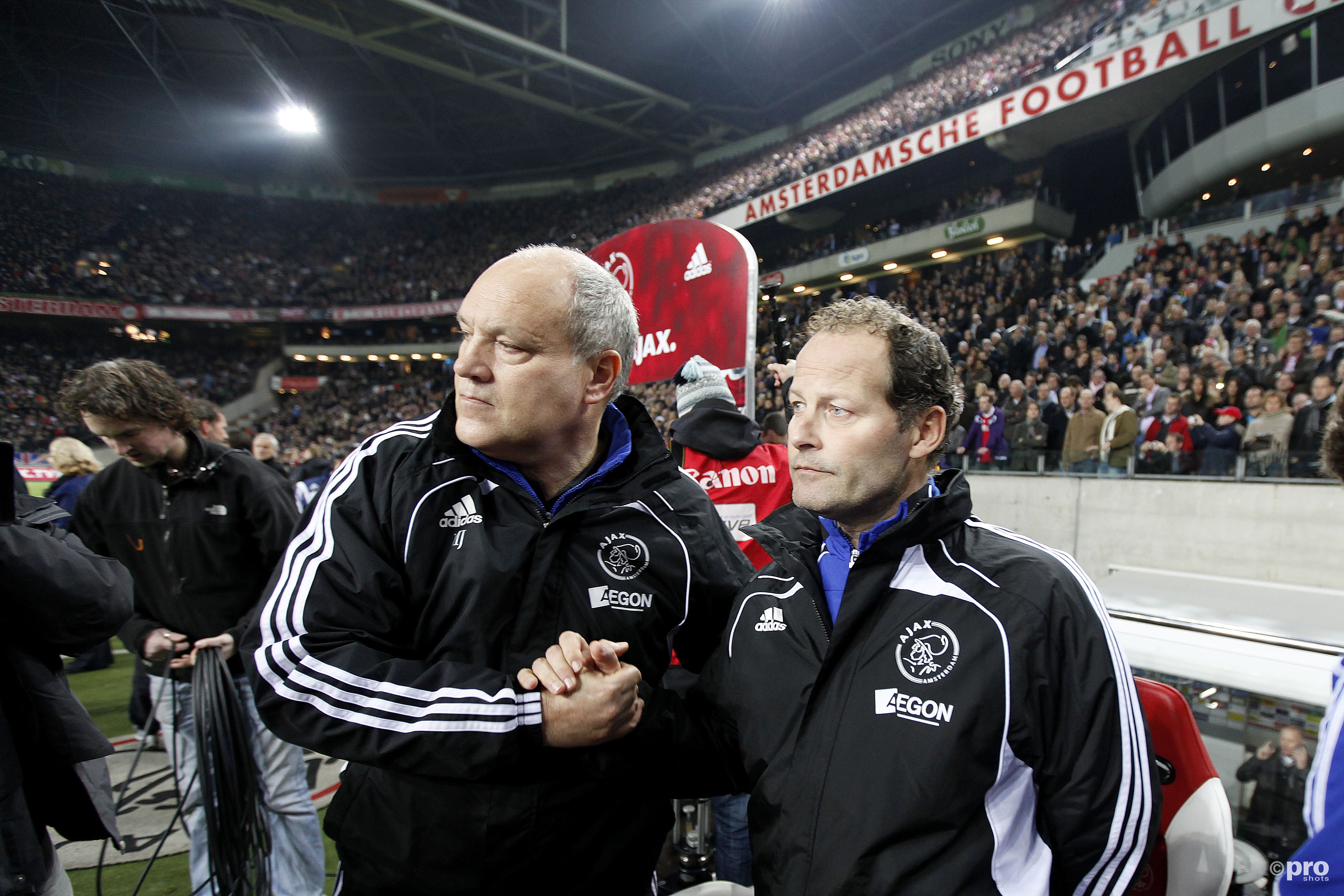 Danny Blind was assistent bij Ajax