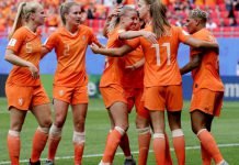 Opstelling NEderland - Canada