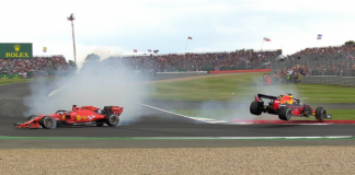 Vettel Verstappen crash
