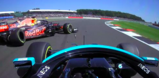 Crash Verstappen Hamilton