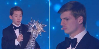 Verstappen gala